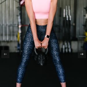 Zyia leggings stone leopard